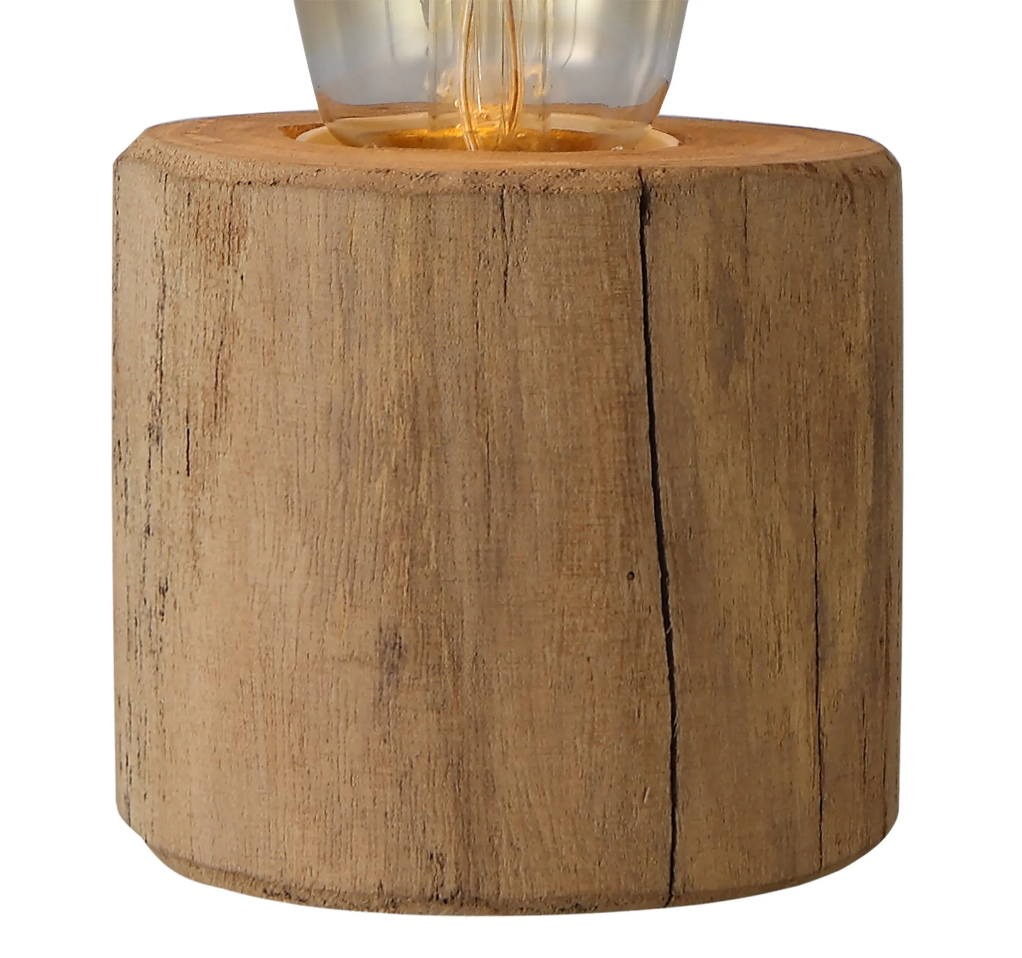Aida 10cm Table Lamp 1 Light Wood D0559  Deco Aida